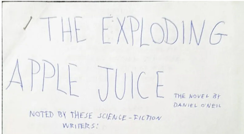 The Exploding Apple Juice
